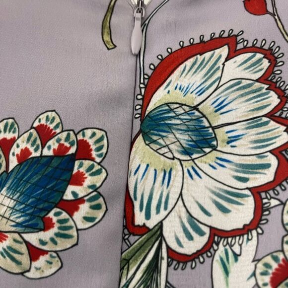 PARKER Garden ruffle midi spring dress - Picture 6 of 8